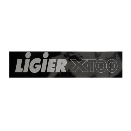0083636 BUMPER STICKER LIGIER X-TOO