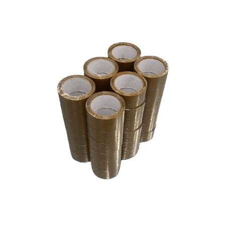 36 ROLLS PACKING TAPE SCOTCH 50mm x 66mt