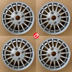 4 PIEZAS LLANTAS DE ALEACIÓN 13" AIXAM 500 MINIVAN A.721 741 751 SCOUTY GT